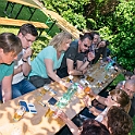 Grill mit unseren Mitgliedern und Bekannten bei unserem Michael im Garten 2015